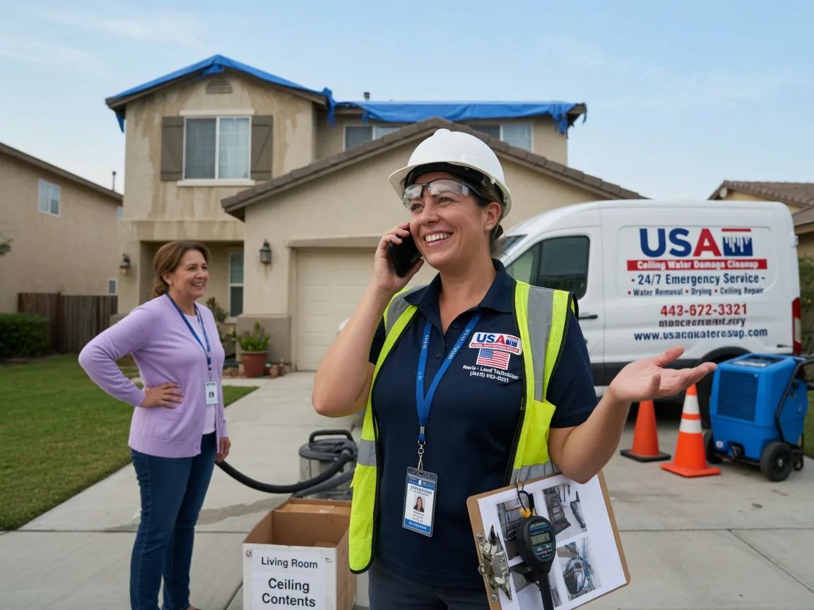 Ceiling Water Damage Restoration Elmore City, OK FAQs
