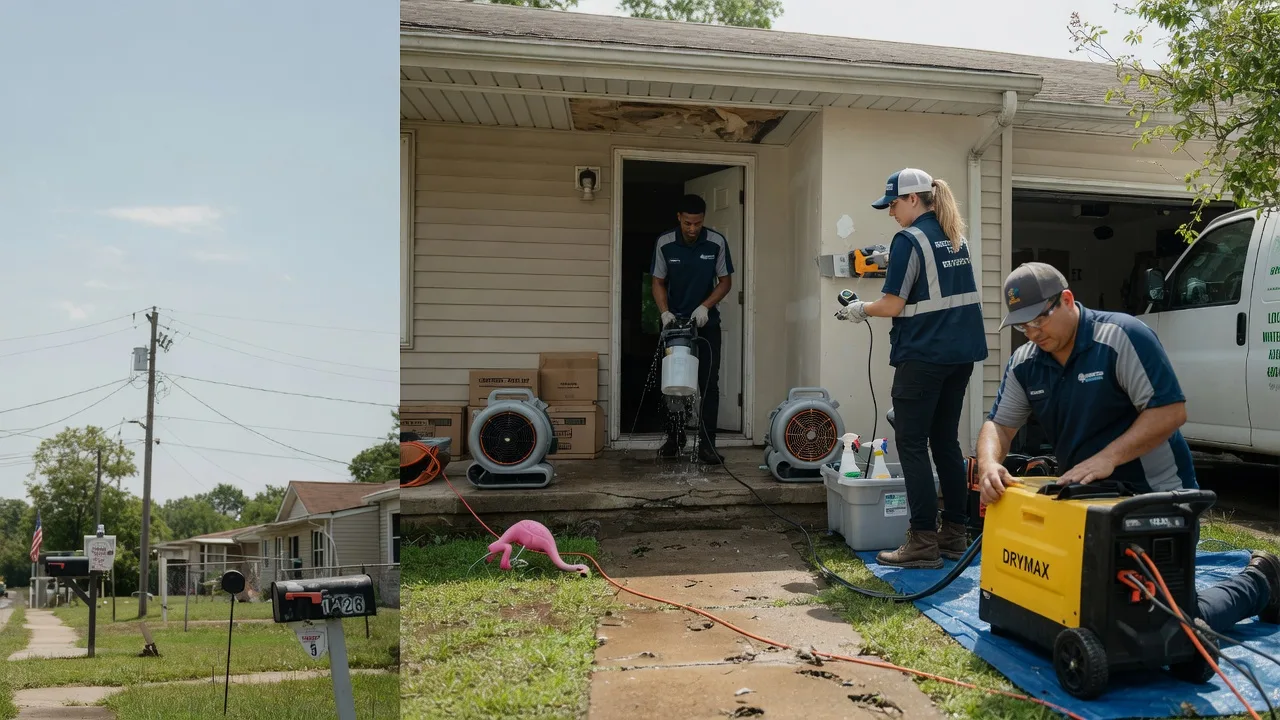 Storm Damage Water Removal in Elmore City, OK near me